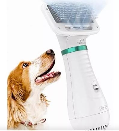 Smart Pet Dry - Seca, Peina y Aspira todo el pelo de tu perro